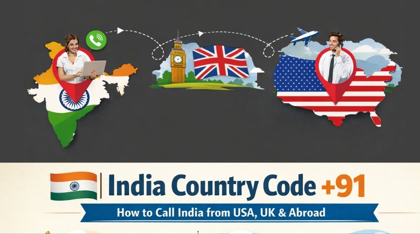 India Country Code - How to Call India from USA, Canada & UK